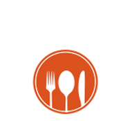 Restaurant icon template